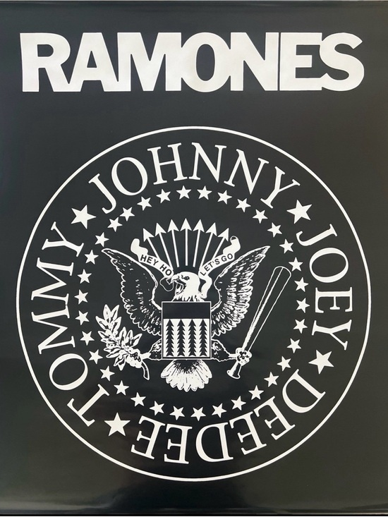 Ramones Other - Ramones Black & White Band Logo Poster Aprox Size 24x36 Inches
